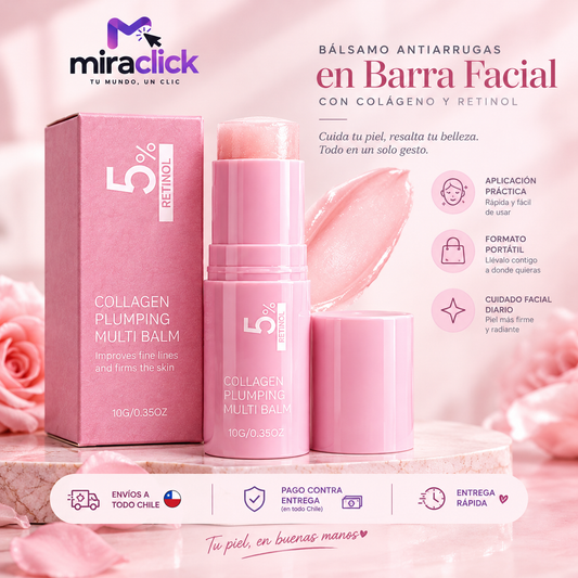 ✨ BÁLSAMO FACIAL COLÁGENO 3 EN 1 - HIDRATACIÓN, FIRMEZA Y LUMINOSIDAD INSTANTÁNEA